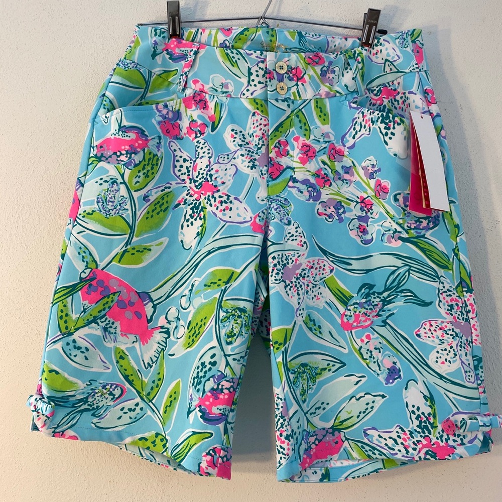 Lilly Pulitzer Luxletic shorts sz10